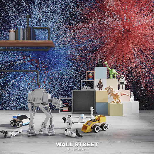 Фотообои в интерьере артикул 3D Sys 5, 3D SYS, Wall street